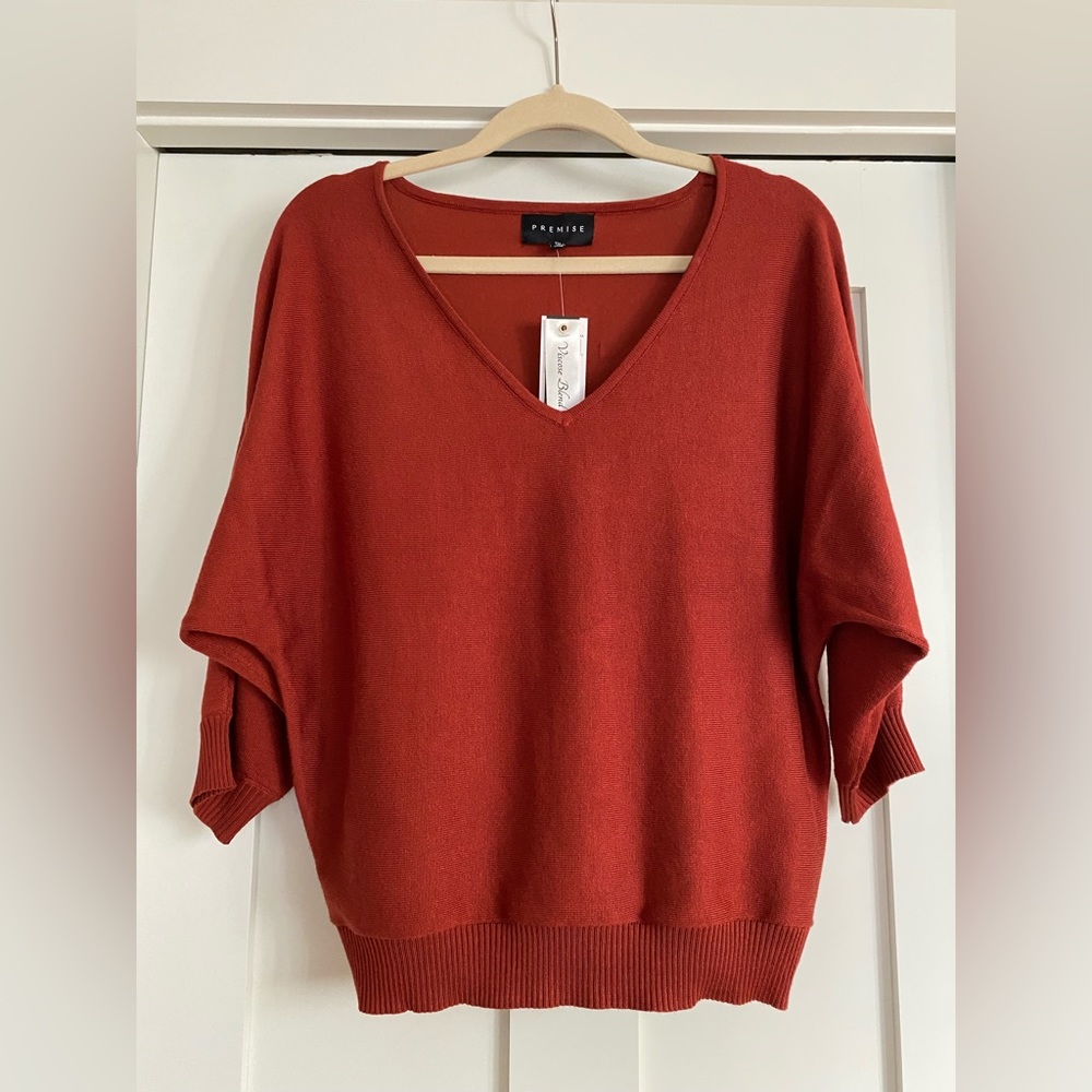 PREMISE Vneck Sweater size S